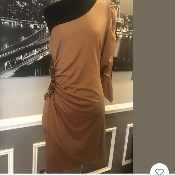 marysol Dresses & Skirts - Beautiful ‼️Marysol One Shoulder Dress Jrs M